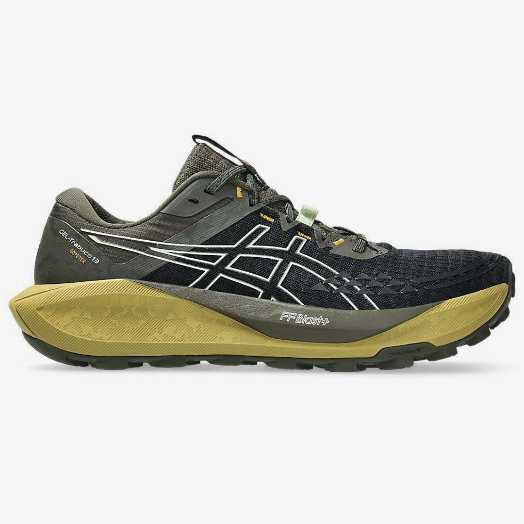 Asics Gel Trabuco 13 - Preto/Verde Oliva