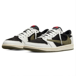 Air Jordan 1 Low X Travis Scott – Olive