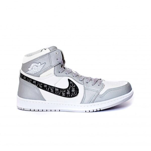 Air Jordan 1 Dior Limited – Cinza/Branco