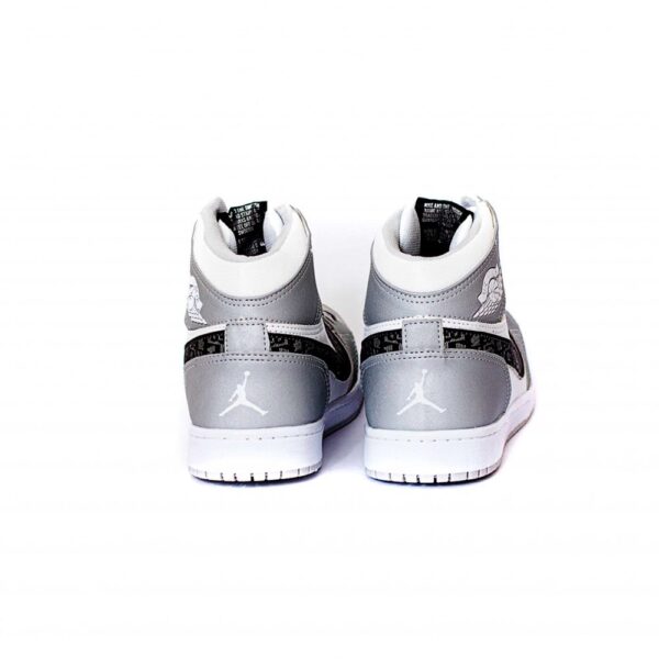 Air Jordan 1 Dior Limited – Cinza/Branco