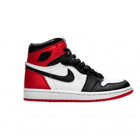 Air Jordan 1 High Satin Black Toe Tricolor