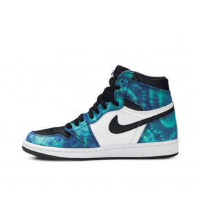 Air Jordan 1 High Tie Dye – Azul/Preta